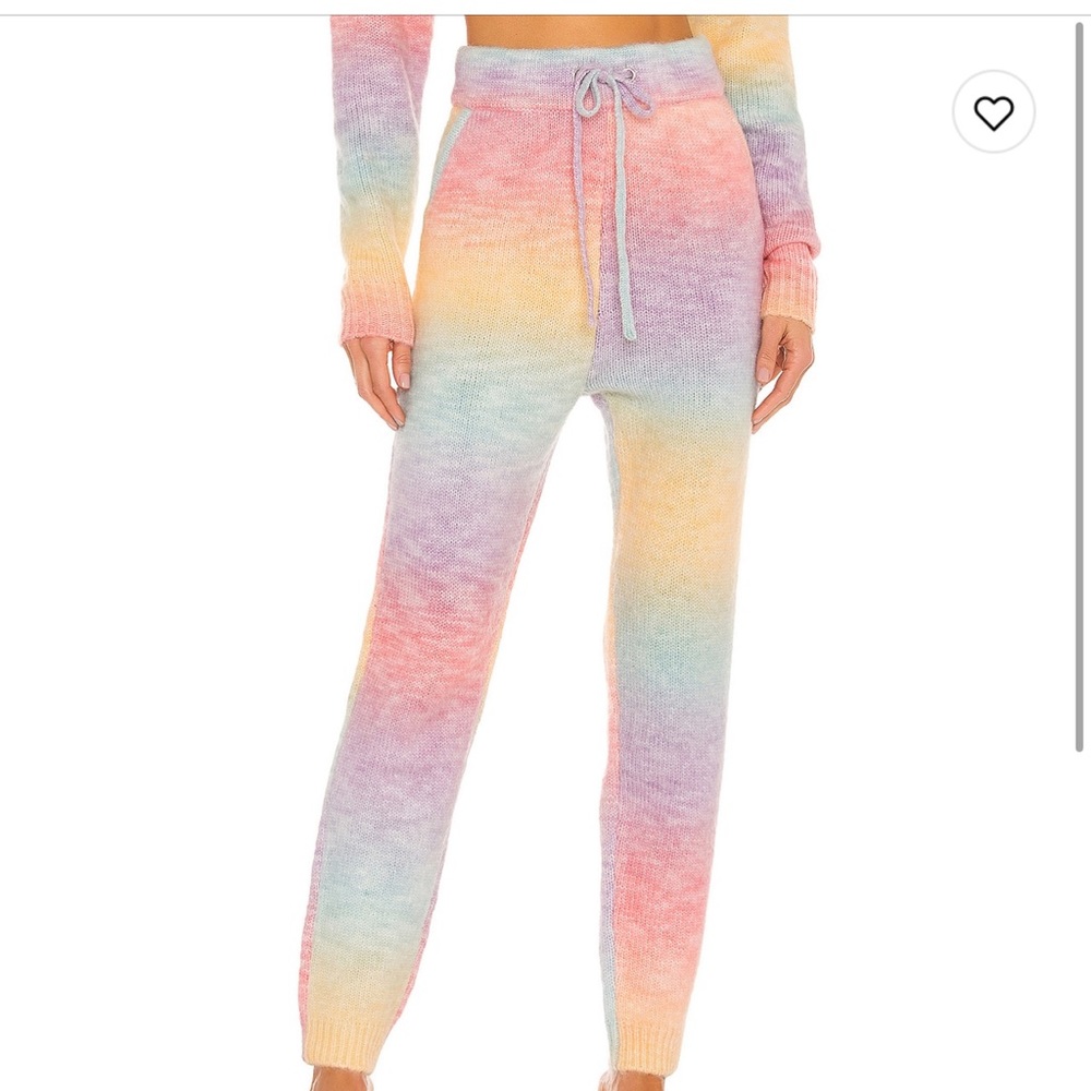 NWOT Frankie’s Bikinis Frank Knit Sweatpant